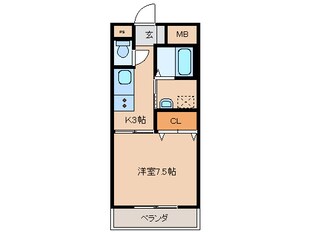 アルテマイスター橘通りの物件間取画像